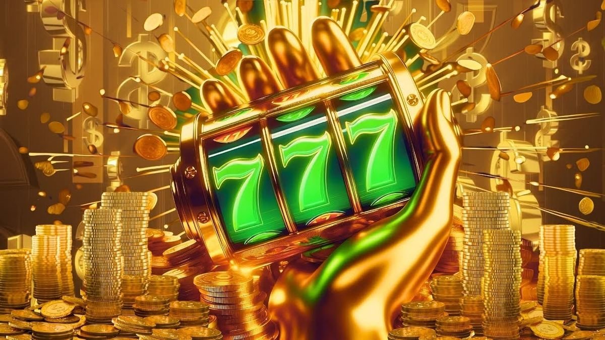 Themed casino style browsing scene for bd 5777 Golden Leopard page